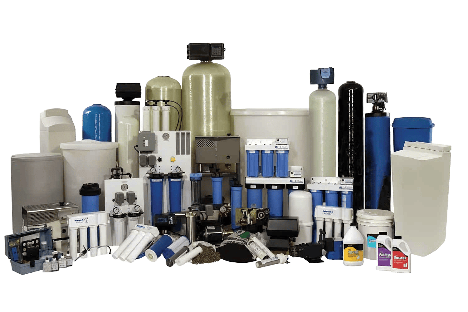 Water Treatment 
Products & 
Consumables